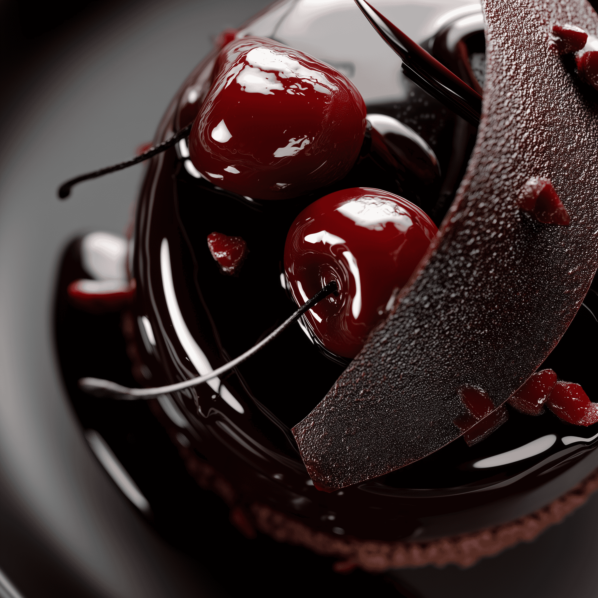 Illustration of a chocolate master crafting exquisite confections